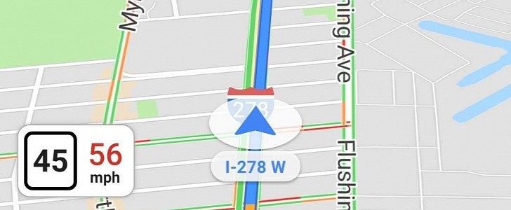 Map Drive - Radar, Speedometer